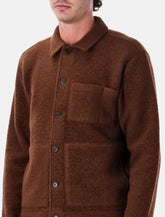 Universal Works wool fleece jacket - | Spazio Pritelli