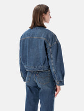 Levi's collarless sherpa trucker jacket - | Spazio Pritelli