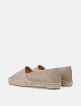 Castañer Kenda linen gold espadrilles - | Spazio Pritelli