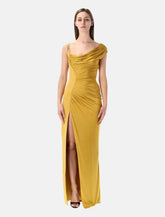Versace draped jersey gown - | Spazio Pritelli