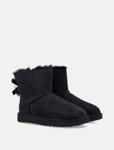 UGG Mini Bailey Bow II woman's suede boots - | Spazio Pritelli