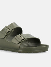 Birkenstock Eva Arizona sandals khaki - | Spazio Pritelli