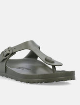Birkenstock Gizeh EVA sandals khaki - | Spazio Pritelli