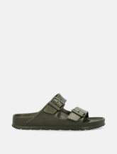Birkenstock Arizona EVA khaki narrow sandals - | Spazio Pritelli