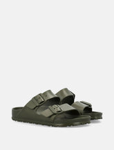 Birkenstock Arizona EVA khaki narrow sandals - | Spazio Pritelli