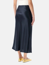 By Malene Birger satin midi skirt - | Spazio Pritelli