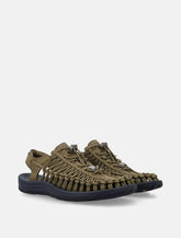 Keen Uneek dark olive sandals - | Spazio Pritelli
