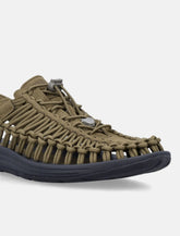 Keen Uneek dark olive sandals - | Spazio Pritelli