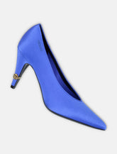 Versace Gianni satin pointed pumps - | Spazio Pritelli