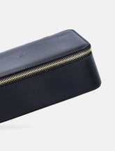 By Malene Birger monogram embossed Aya cosmetic case - | Spazio Pritelli