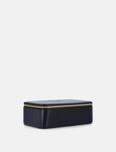 By Malene Birger monogram embossed Aya cosmetic case - | Spazio Pritelli
