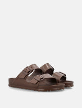 Birkenstock brown Arizona EVA sandals - | Spazio Pritelli