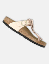 Birkenstock Gizeh Flower leather sandals - | Spazio Pritelli