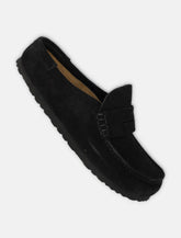 Birkenstock black suede Naples Wrapped - | Spazio Pritelli