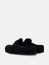 Birkenstock black suede Naples Wrapped - | Spazio Pritelli
