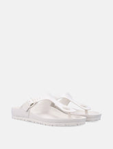 Birkenstock Gizeh Eva white sandals - | Spazio Pritelli