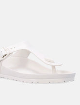 Birkenstock Gizeh Eva white sandals - | Spazio Pritelli