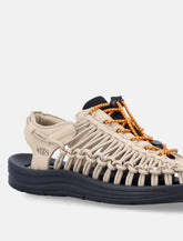 Keen Uneek two-cord sandals - safari and orange - | Spazio Pritelli