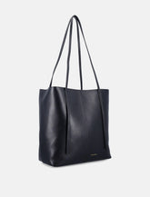 By Malene Birger Abilso square leather tote bag - | Spazio Pritelli