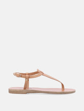 Ancient Greek Lito leather sandals - | Spazio Pritelli