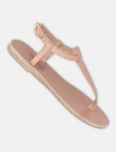 Ancient Greek Lito leather sandals - | Spazio Pritelli