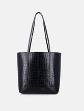 By Malene Birger Abilso Croco tote - | Spazio Pritelli