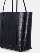 By Malene Birger Abilso Croco tote - | Spazio Pritelli