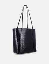 By Malene Birger Abilso Croco tote - | Spazio Pritelli