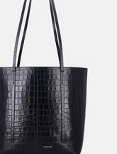 By Malene Birger Abilso Croco tote - | Spazio Pritelli