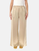 By Malene Birger Cabello satin wide-leg trousers - | Spazio Pritelli