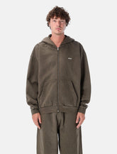 Obey Lowercase Pigment zip hoodie - | Spazio Pritelli