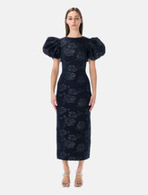 Rotate jacquard midi dress - | Spazio Pritelli