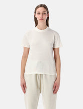 T-shirt Classic Tee bianca con ricamo di Essentials Fear of God - | Spazio Pritelli