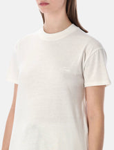 T-shirt Classic Tee bianca con ricamo di Essentials Fear of God - | Spazio Pritelli