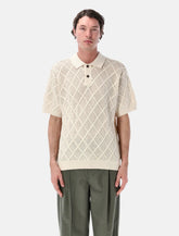 Obey Eryk textured knit polo - | Spazio Pritelli