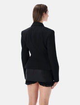 Magda Butrym tailored wool peplum blazer - | Spazio Pritelli