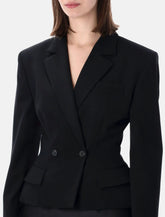 Magda Butrym tailored wool peplum blazer - | Spazio Pritelli