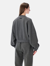 Essentials Fear of God grey 90’s raglan crewneck - | Spazio Pritelli
