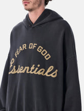 Essentials Fear of God black Training 90s hoodie - | Spazio Pritelli