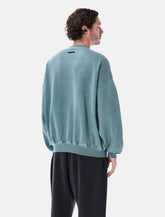 Essentials Fear of God light blue Campus 90s crewneck sweatshirt - | Spazio Pritelli
