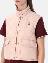 Moncler Biois down quilted gilet - | Spazio Pritelli