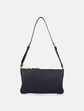 Prada Leather Pouch with Logo - | Spazio Pritelli