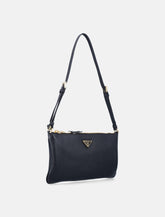 Prada Leather Pouch with Logo - | Spazio Pritelli
