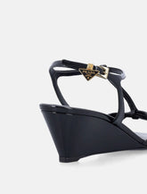 Prada patent leather wedge sandals - | Spazio Pritelli