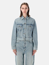 Essentials Fear Of God denim trucker jacket - | Spazio Pritelli