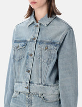 Essentials Fear Of God denim trucker jacket - | Spazio Pritelli