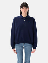 Polo Ralph Lauren cotton polo-collar sweatshirt - | Spazio Pritelli