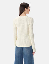 Pullover Julianna in cotone a trecce di Polo Ralph Lauren - | Spazio Pritelli