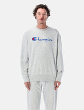Champion Reverse Weave crewneck sweatshirt with logo - | Spazio Pritelli