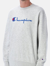 Champion Reverse Weave crewneck sweatshirt with logo - | Spazio Pritelli